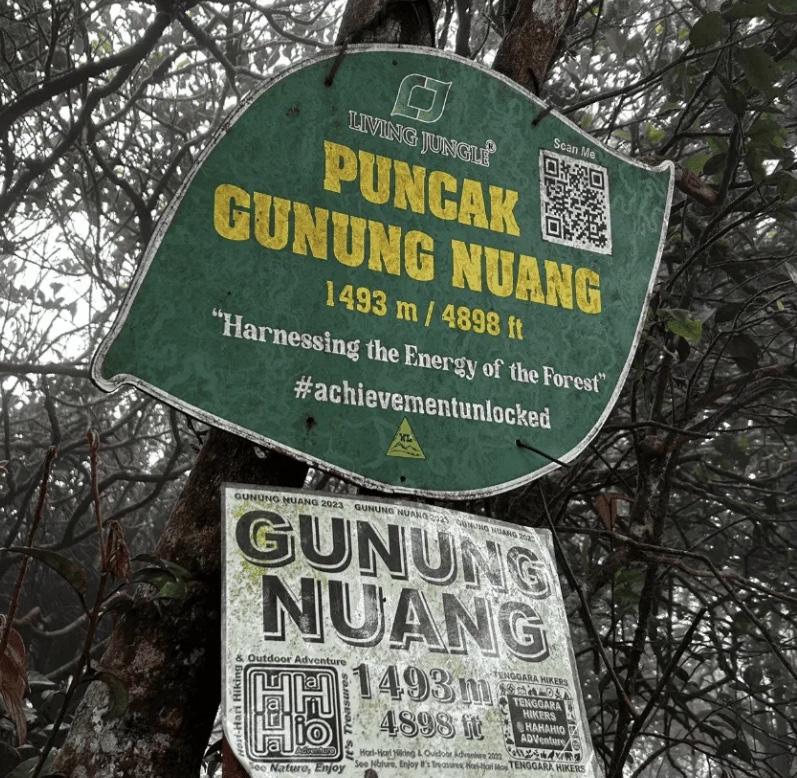 Gunung Nuang via Pangsun