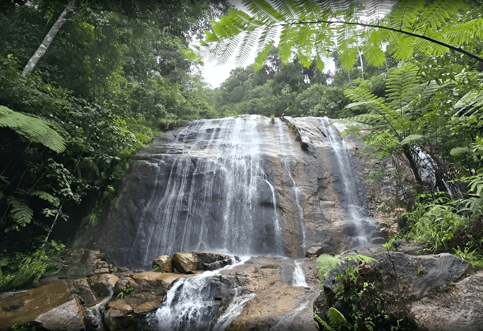 Lata Dinding Waterfall